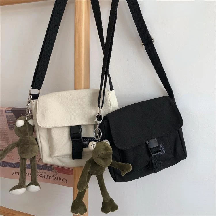 Cute Canvas Small Bag Female Japanese Harajuku Diagonal Cross Bag Wild Student Girls Shoulder Bag Bags for Women Messenger Bag
Cute Canvas Small Bag Female Japanese Harajuku Diagonal Cross Bag Wild Student Girls Shoulder Bag Bags for Women Messenger Bag