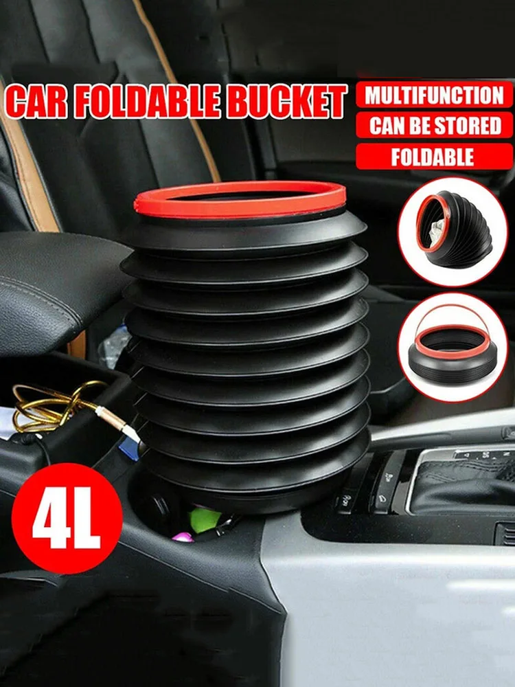 4L Retractable Garbage Can Portable Water Storage Buckets Folding Car Trash Bin for Cars Outdoor Fishing Buckets Car Accessories
4L Retractable Garbage Can Portable Water Storage Buckets Folding Car Trash Bin for Cars Outdoor Fishing Buckets Car Accessories