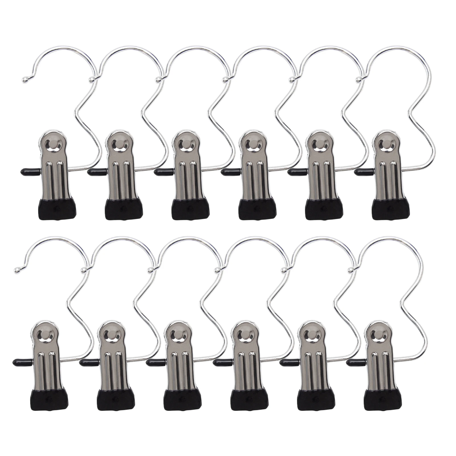 12pcs Boot Hanger Portable Clips Laundry Hook Stainless Steel Hold Sturdy Metal Clothes Pins Home Travel
12pcs Boot Hanger Portable Clips Laundry Hook Stainless Steel Hold Sturdy Metal Clothes Pins Home Travel