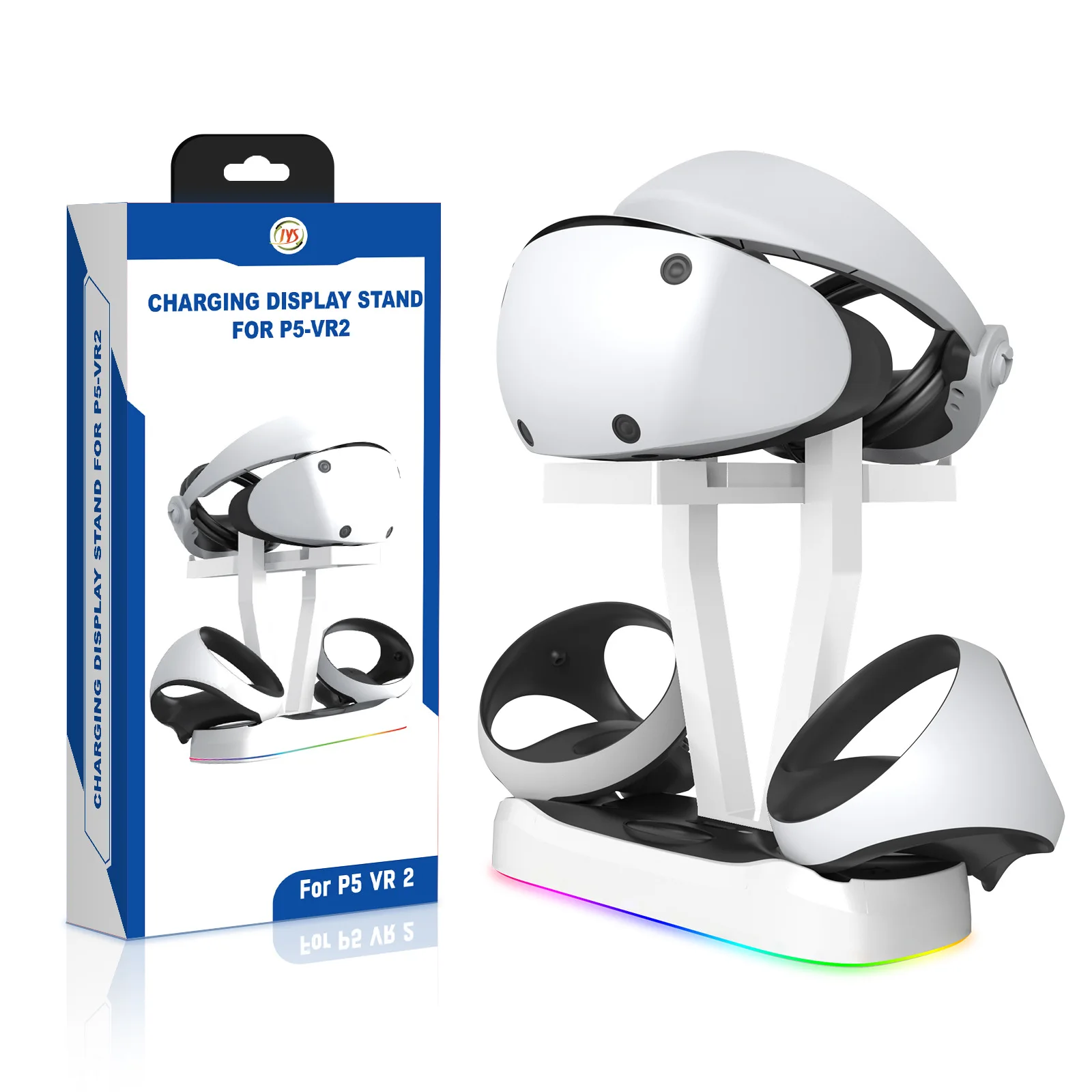 For PS VR2 Dual Controller Magnetic Charging Dock With RGB Light for PS5 VR2 Glasses Console Storage Stand VR Handle Charge Base
For PS VR2 Dual Controller Magnetic Charging Dock With RGB Light for PS5 VR2 Glasses Console Storage Stand VR Handle Charge Base