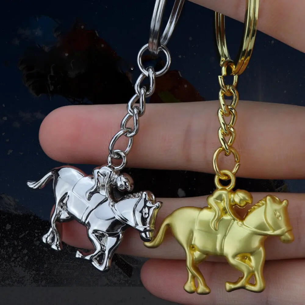 Horse Keychain Metal Fengshui Horse Gold Silver Car Key Chain Bag Decoration Creative Gift Auto Accessoires
Horse Keychain Metal Fengshui Horse Gold Silver Car Key Chain Bag Decoration Creative Gift Auto Accessoires