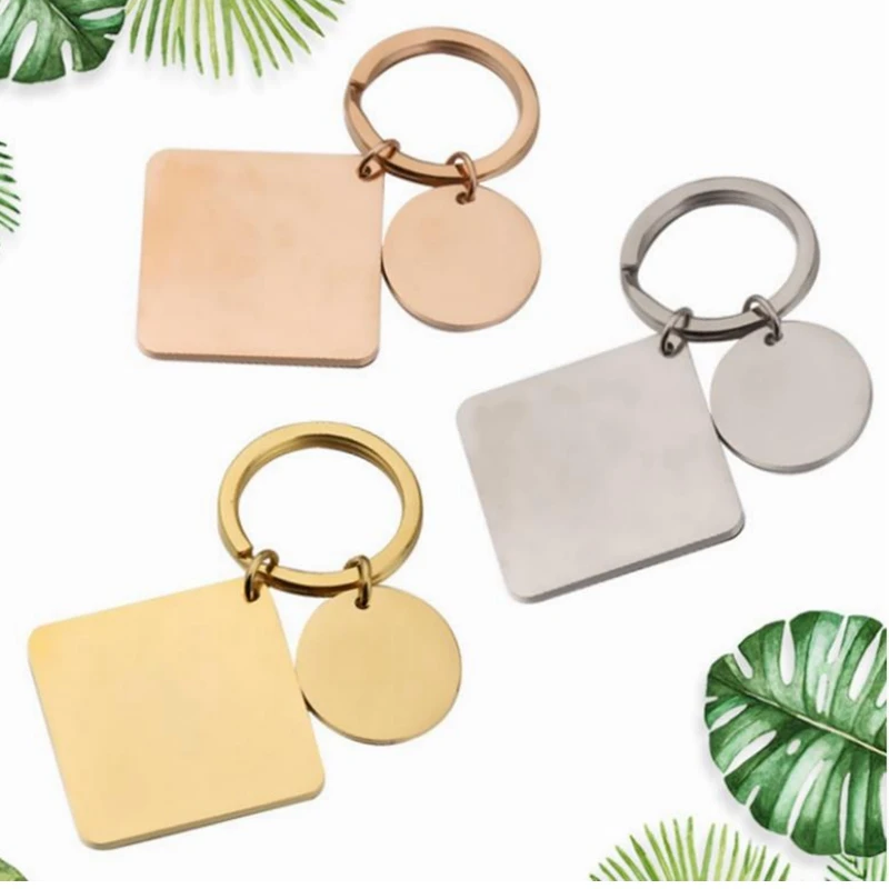 Fashion Cars Key Decorations Chain Custom Keychains Engraved Plating Stainless Steel Square Pendant Keychaiin Plant Keychain
Fashion Cars Key Decorations Chain Custom Keychains Engraved Plating Stainless Steel Square Pendant Keychaiin Plant Keychain