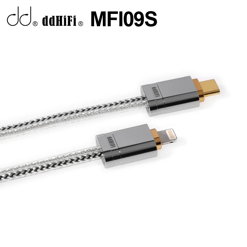 Кабель DD ddHiFi MFi09S Lightning/Φ OTG улучшает качество звука, используется для подключения устройств iOS с аналогичным цифром/AMP
Кабель DD ddHiFi MFi09S Lightning/Φ OTG улучшает качество звука, используется для подключения устройств iOS с аналогичным цифром/AMP