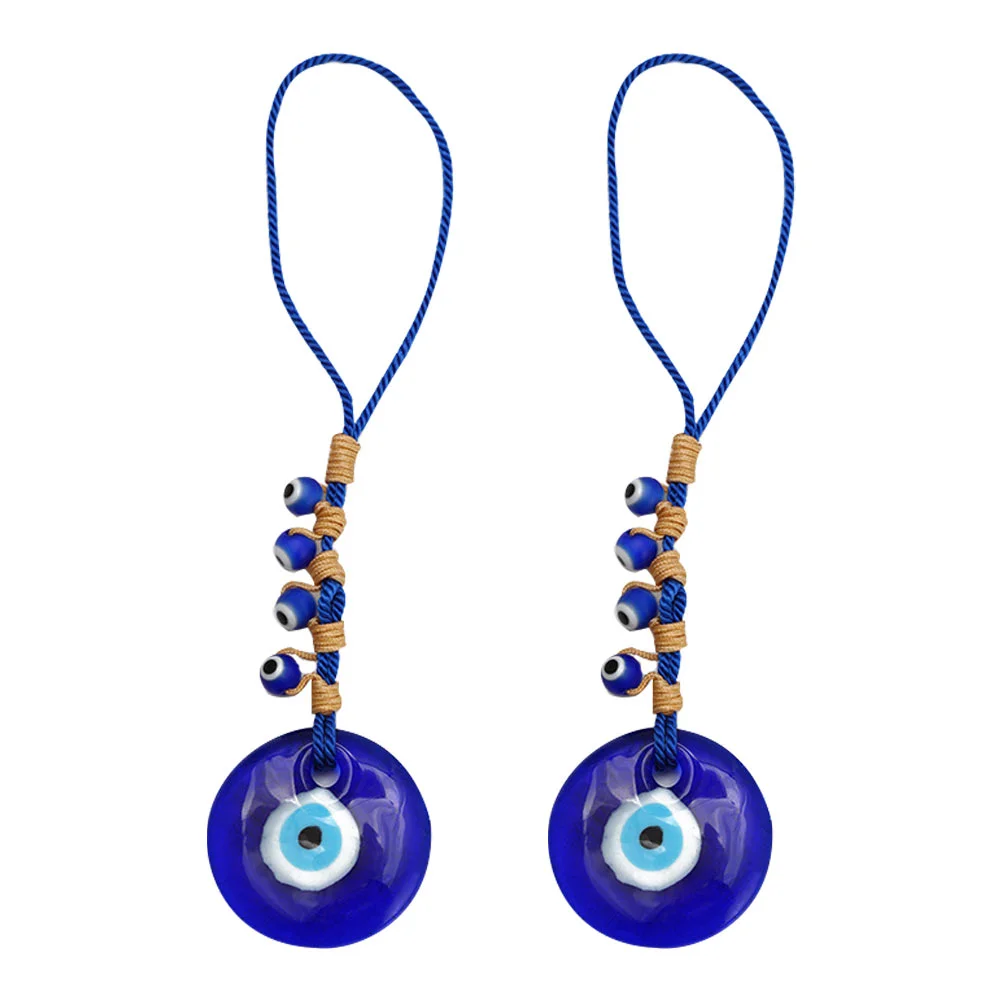 2 Pcs Turkish Key Ring Hanging Decor Home Decoration Keychain Blue Eye Ornaments Blessing Amulet Evil Gifts Beads
2 Pcs Turkish Key Ring Hanging Decor Home Decoration Keychain Blue Eye Ornaments Blessing Amulet Evil Gifts Beads