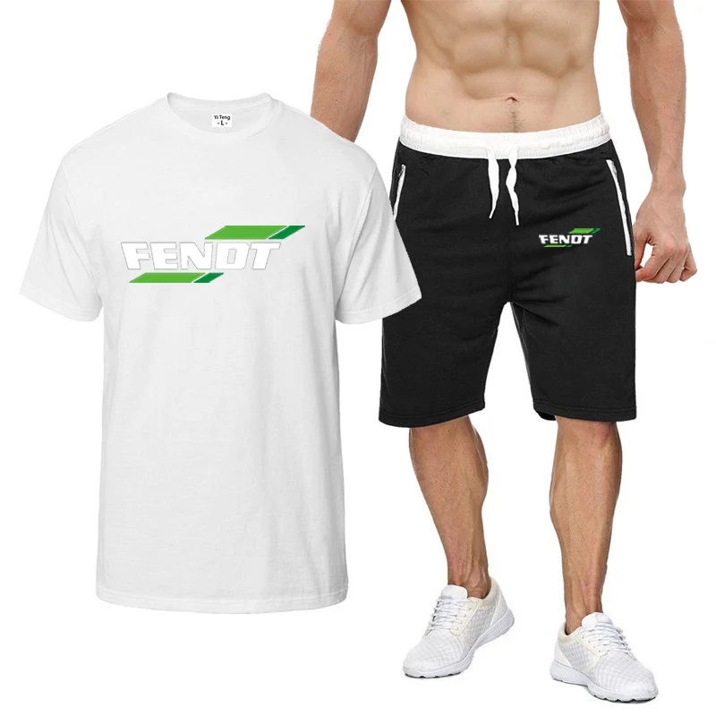 2022 Men Short sleeve Farming Tractor Summer T-shirt Harajuku Hip Hop Fendt Print Cotton T Shirts Shorts suit Sportswear
2022 Men Short sleeve Farming Tractor Summer T-shirt Harajuku Hip Hop Fendt Print Cotton T Shirts Shorts suit Sportswear