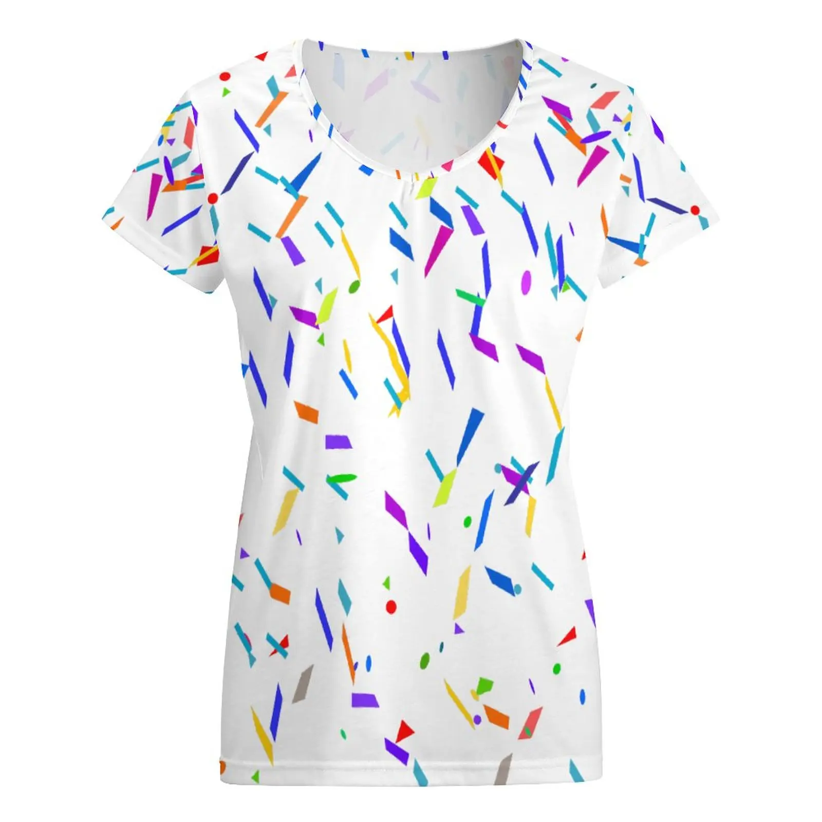 2022 summer new foreign trade T-shirt women's printed geometric pattern V-neck short sleeve T-shirt
2022 summer new foreign trade T-shirt women's printed geometric pattern V-neck short sleeve T-shirt