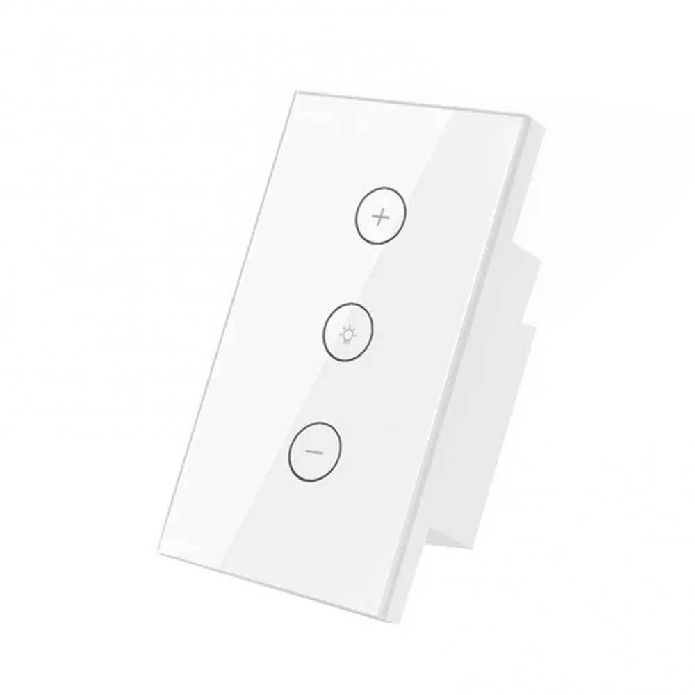 Tuya Smart Switch WiFi Wall Touch Infinite Dimming Switch Glass Panel Wireless US Standard Work With Google Home and Alexa
Tuya Smart Switch WiFi Wall Touch Infinite Dimming Switch Glass Panel Wireless US Standard Work With Google Home and Alexa