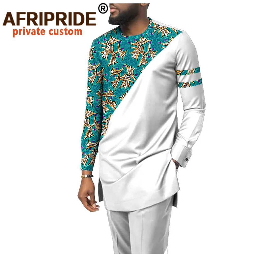 Tracksuit Men African Clothing Print Shirt Suit Dashiki Outfits Slim Fit Pockets Attire Traditional Set AFRIPRIDE A2016009
Tracksuit Men African Clothing Print Shirt Suit Dashiki Outfits Slim Fit Pockets Attire Traditional Set AFRIPRIDE A2016009