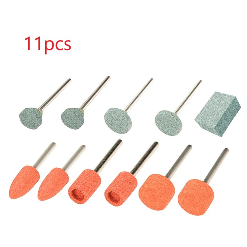 11Pcs Grinding Head Oil Stone Set 3mm Shank Polishing Bit Abrasive Mounted Stone For Rotary Tool Electrical Grinder Accessories
11Pcs Grinding Head Oil Stone Set 3mm Shank Polishing Bit Abrasive Mounted Stone For Rotary Tool Electrical Grinder Accessories