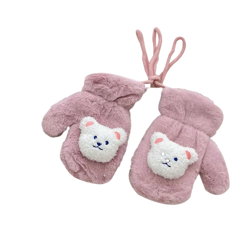Furry Mittens Kids Winter Gloves Girls Boys Thickened Cozy Camping Gloves Windproof Mitten Unisex Coral Fleece Gloves
Furry Mittens Kids Winter Gloves Girls Boys Thickened Cozy Camping Gloves Windproof Mitten Unisex Coral Fleece Gloves