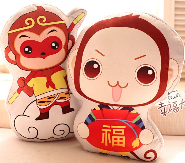Candice guo cute plush toy Chinese Monkey king Sun Wukong hold Fu pocket bring luck soft pillow cushion birthday Christmas gift
Candice guo cute plush toy Chinese Monkey king Sun Wukong hold Fu pocket bring luck soft pillow cushion birthday Christmas gift