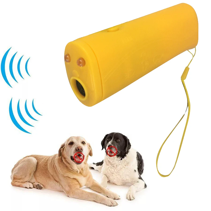 3 in 1 Dog Repeller Device LED Ultrasonic Dog Training Repellents Anti-barking Device with Flash Light Outdoor Portable Whistle
3 in 1 Dog Repeller Device LED Ultrasonic Dog Training Repellents Anti-barking Device with Flash Light Outdoor Portable Whistle