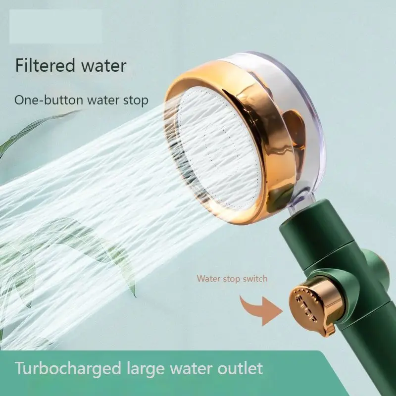 High Pressure Shower Head Water Saving Shower Head 360 Degrees Rotating with Fan Shower Nozzle Rainfall Bathroom Accessories
High Pressure Shower Head Water Saving Shower Head 360 Degrees Rotating with Fan Shower Nozzle Rainfall Bathroom Accessories