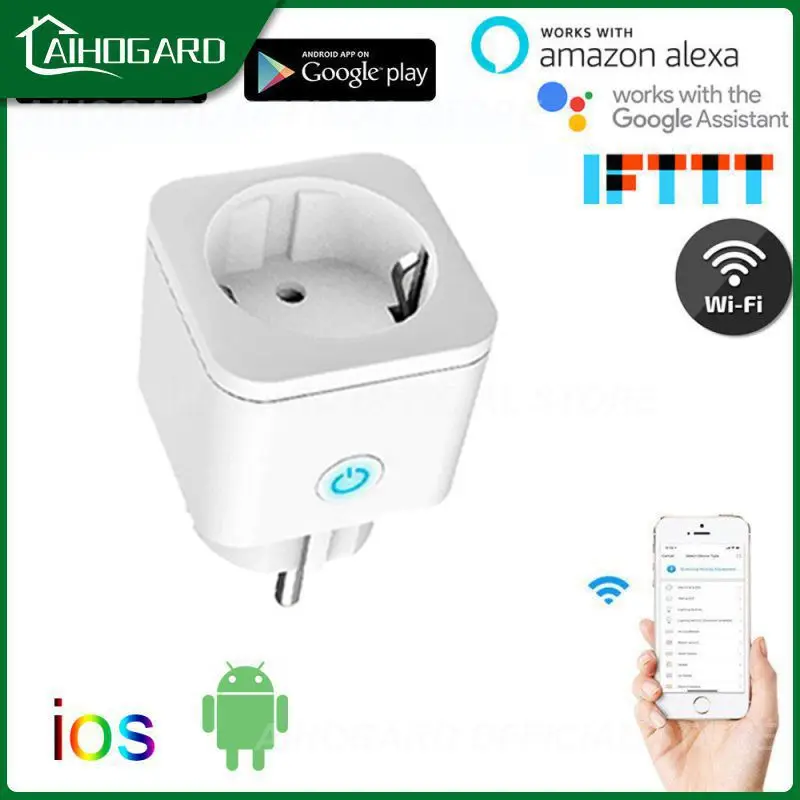 Fire Retardant Eu Plug Voice Control Wifi Wireless Remote Socket App Smart Life Ac 110240v Smart Socket Durable High Quality
Fire Retardant Eu Plug Voice Control Wifi Wireless Remote Socket App Smart Life Ac 110240v Smart Socket Durable High Quality