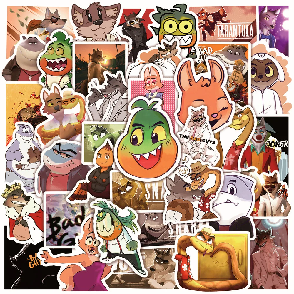 10/30/50pcs Bad Guy Cartoon Graffiti Stickers Funny Scrapbook European And American Movies Laptop Diy Kids Toys Decal Stickers
10/30/50pcs Bad Guy Cartoon Graffiti Stickers Funny Scrapbook European And American Movies Laptop Diy Kids Toys Decal Stickers
