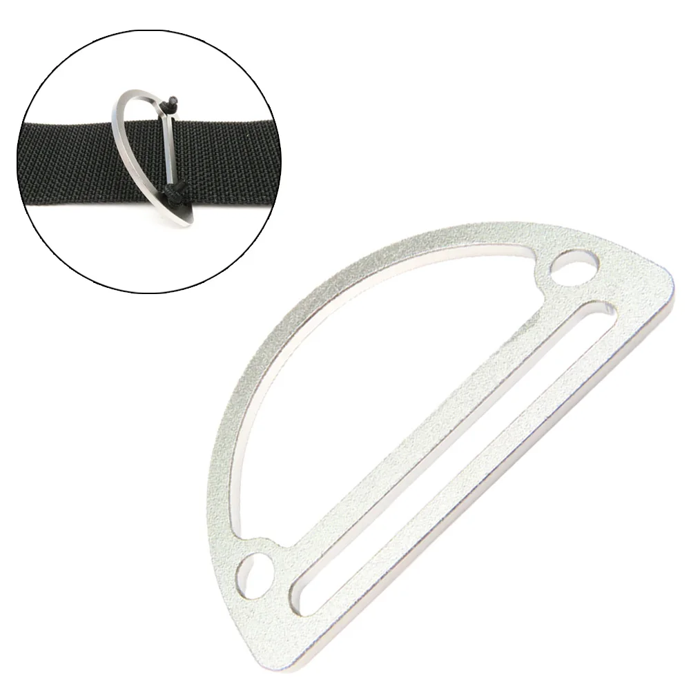 

Scuba Dive D Ring Weight Belt Stopper Slider Keeper With D-Ring Harness Retainer Outdoor Boating Marine Hardware D-ring Tools