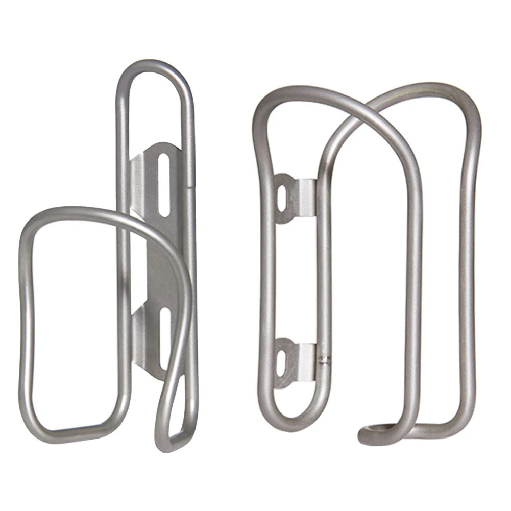 Titanium Alloy Hollow Bicycle Kettle Rack Riding Water Bottle Cage W/ Ti Screws Silver Gray Water Bottle Holder
Titanium Alloy Hollow Bicycle Kettle Rack Riding Water Bottle Cage W/ Ti Screws Silver Gray Water Bottle Holder