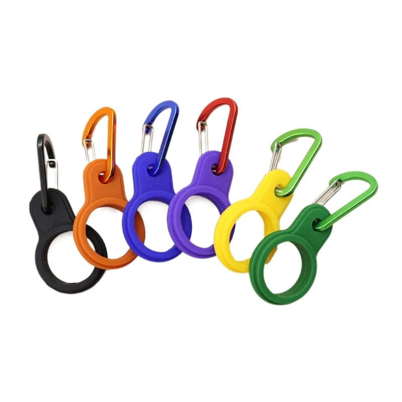 6 Pcs Portable Water Bottle Carrying Holder Silicone Hanging Buckle Secure Water Bottle Holder with Carabiner Belt Clip
6 Pcs Portable Water Bottle Carrying Holder Silicone Hanging Buckle Secure Water Bottle Holder with Carabiner Belt Clip