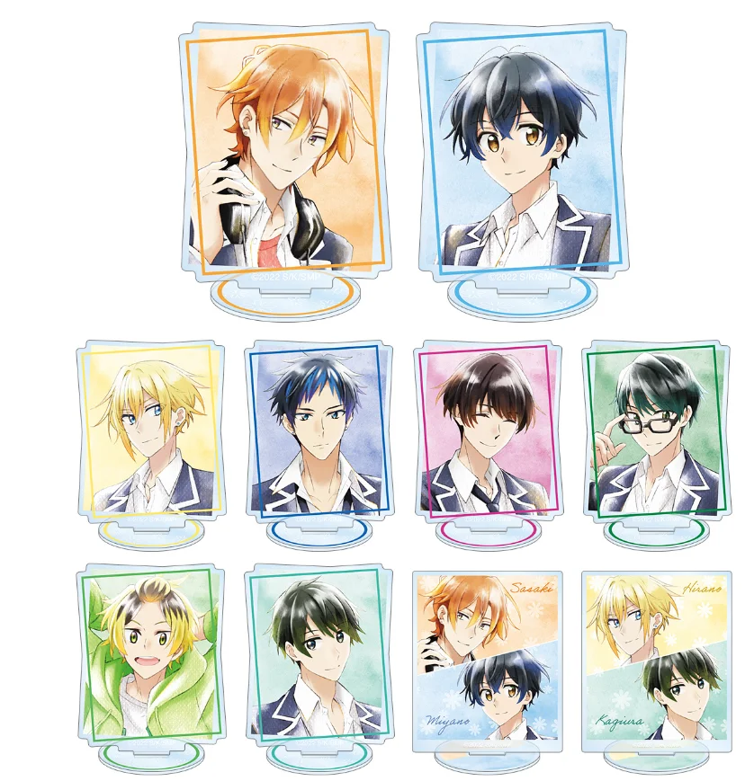 Sasaki Shuumei and Miyano Yoshikazu Anime Sasaki to Miyano Action Figure Doll Acrylic Stand Model Plate Cosplay Toy for Gift
Sasaki Shuumei and Miyano Yoshikazu Anime Sasaki to Miyano Action Figure Doll Acrylic Stand Model Plate Cosplay Toy for Gift