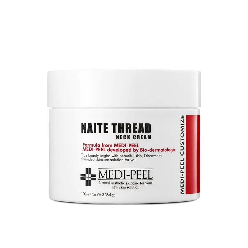 

Korea MEDI-PEEL hydrolyzed collagen peptides for face Peptide Thread Neck Cream anti wrinkle skin 5% adenosine 100ml skin care