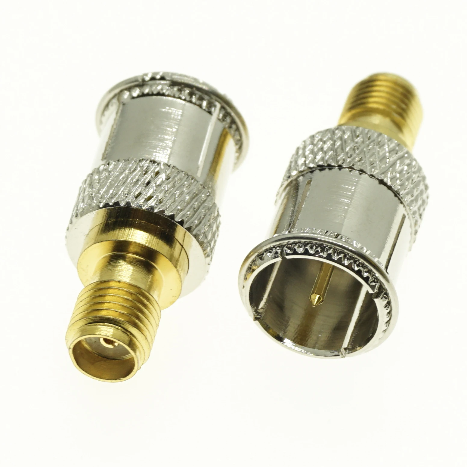 F To SMA Connector Socket F Male Jack to SMA Female Plug F - SMA Push-On Quick Directly Brass Straight Coaxial RF Adapters
F To SMA Connector Socket F Male Jack to SMA Female Plug F - SMA Push-On Quick Directly Brass Straight Coaxial RF Adapters