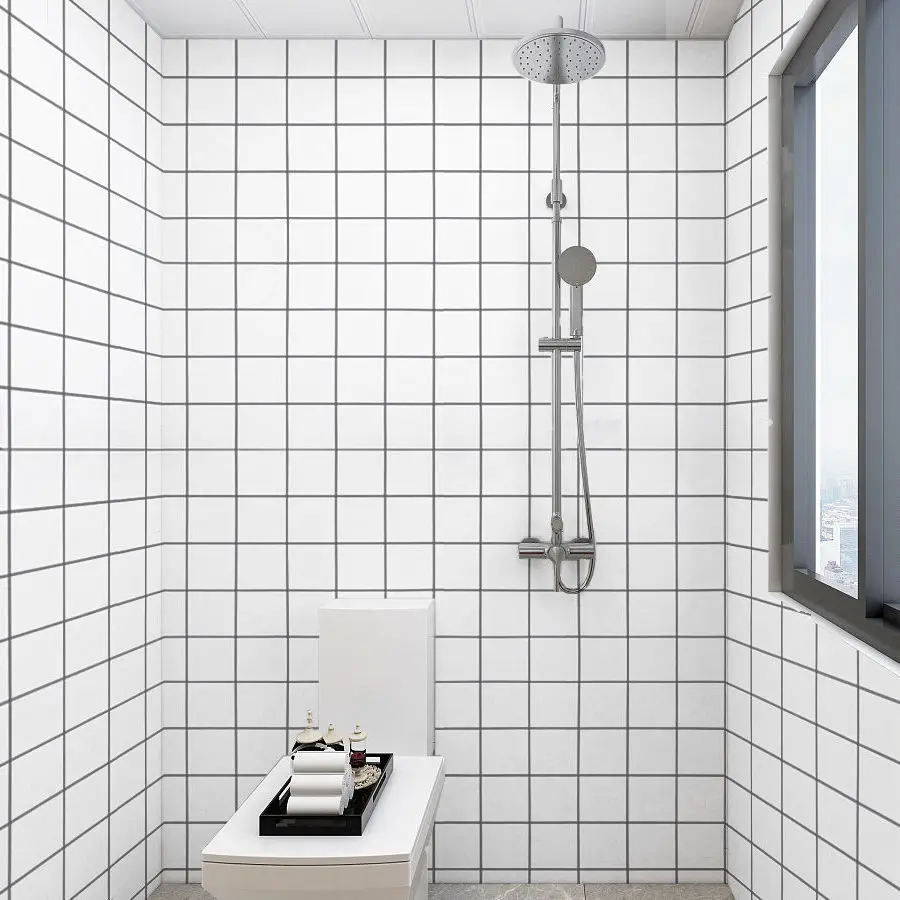 Waterproof Tile Sticker Self Adhesive Kitchen Oil Resistant Bathroom Toilet Wallpaper Home Decor Peel and Stick Wallpaper
Waterproof Tile Sticker Self Adhesive Kitchen Oil Resistant Bathroom Toilet Wallpaper Home Decor Peel and Stick Wallpaper