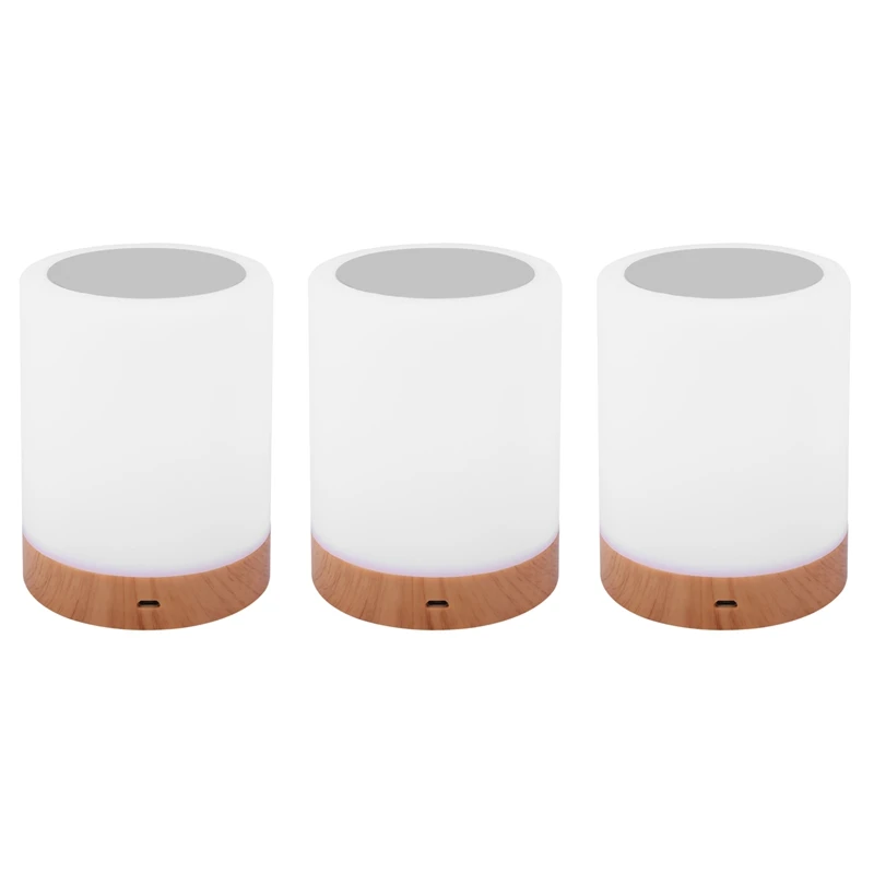 3X Night Light, Touch Lamp For Bedrooms Bedside Lamps With Rechargeable Battery Dimmable 2800K-3100K Color Changing RGB
3X Night Light, Touch Lamp For Bedrooms Bedside Lamps With Rechargeable Battery Dimmable 2800K-3100K Color Changing RGB