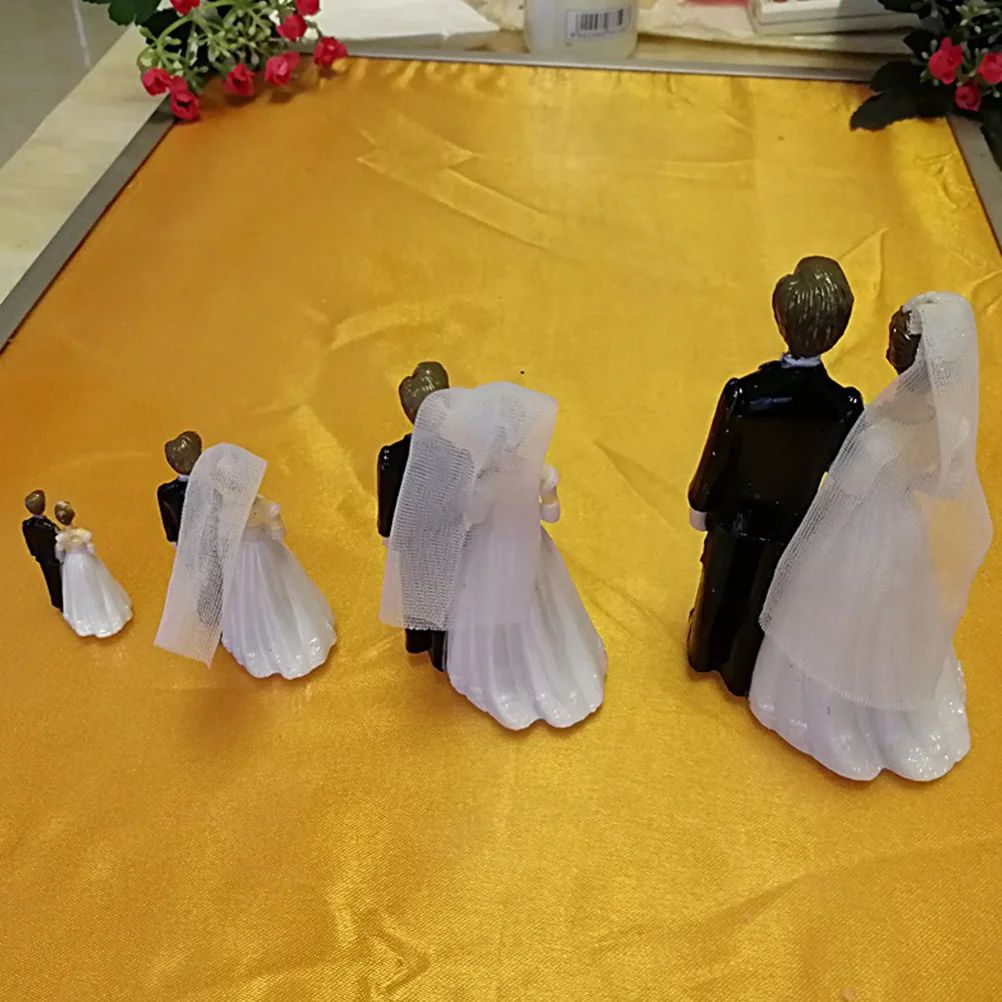 6 Pcs Couple Figures For Car Adorable Cake Dolls Romantic Decor Wedding Figurine Crafts Plastic Bride Groom Decoration Lovers
6 Pcs Couple Figures For Car Adorable Cake Dolls Romantic Decor Wedding Figurine Crafts Plastic Bride Groom Decoration Lovers