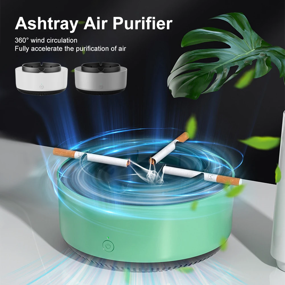 Multipurpose Ashtray Air Purifier Portable Smoke Removal Secondhand Smoke Air Filter Eliminate Odor Ashtray for Home Car Office
Multipurpose Ashtray Air Purifier Portable Smoke Removal Secondhand Smoke Air Filter Eliminate Odor Ashtray for Home Car Office