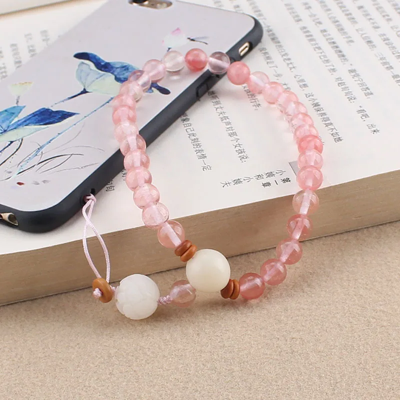 Short mobile phone chain watermelon crystal wrist rope ethnic style retro Bodhi mobile phone ornaments mobile phone cute lanyard
Short mobile phone chain watermelon crystal wrist rope ethnic style retro Bodhi mobile phone ornaments mobile phone cute lanyard