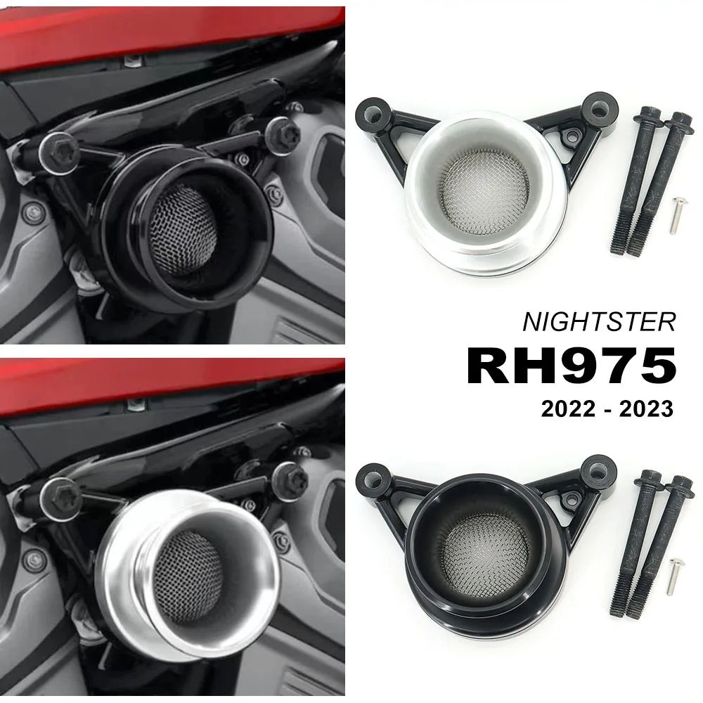 Мотоциклетный воздушный фильтр Nightster 975, аксессуары для Harley Nightster975 RH975 2023, Впускная система очистки, комплект из нержавеющей стали 
Мотоциклетный воздушный фильтр Nightster 975, аксессуары для Harley Nightster975 RH975 2023, Впускная система очистки, комплект из нержавеющей стали