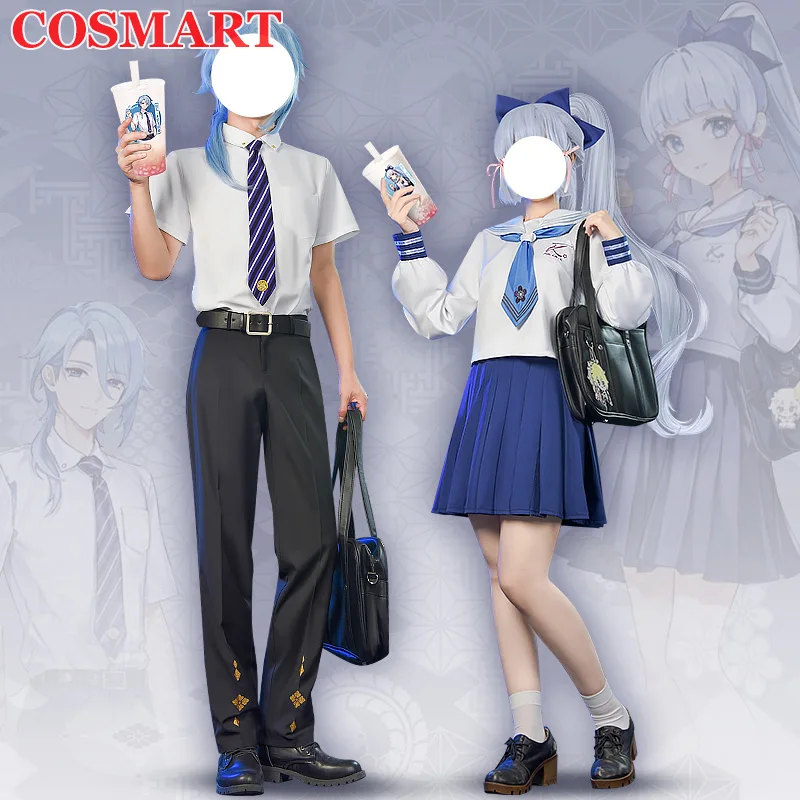 COSMART Genshin Impact Kamisato Ayaka Kamisato Ayato Cosplay Costume JK School Uniform Dress Women Halloween Party Outfit S-XXL
COSMART Genshin Impact Kamisato Ayaka Kamisato Ayato Cosplay Costume JK School Uniform Dress Women Halloween Party Outfit S-XXL