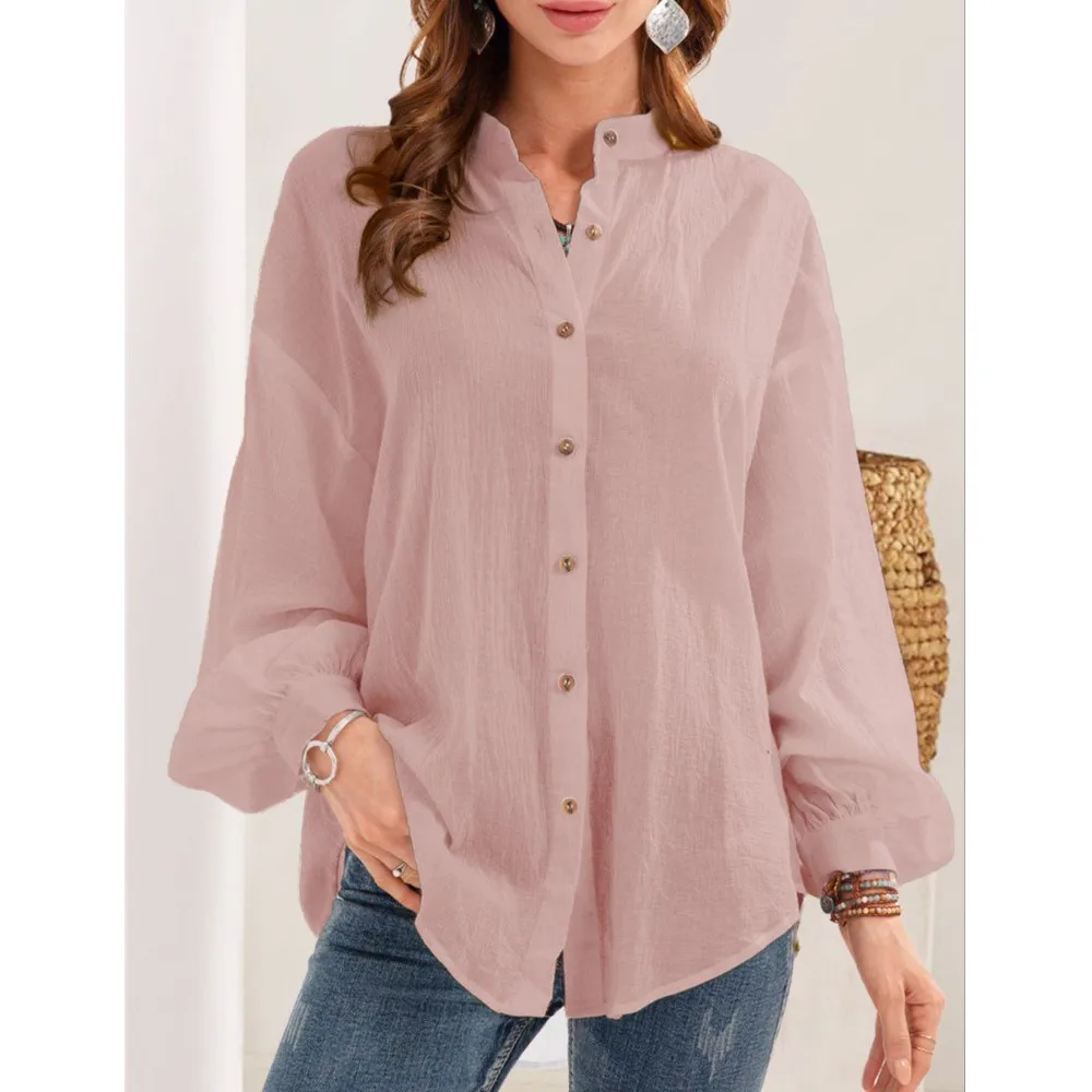 Spring Autumn Fashion Women New Simple Shirt Elegant Commute Loose Buttons Cardigan Streetwear Ladies Casual White Blouses
Spring Autumn Fashion Women New Simple Shirt Elegant Commute Loose Buttons Cardigan Streetwear Ladies Casual White Blouses