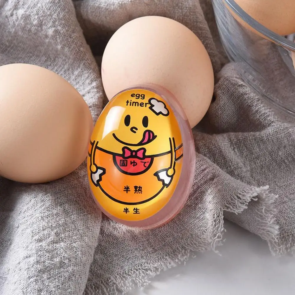 Egg Timer Convenient Food Grade Silicone Color Changing Egg Perfect Egg Timer Home Use
Egg Timer Convenient Food Grade Silicone Color Changing Egg Perfect Egg Timer Home Use