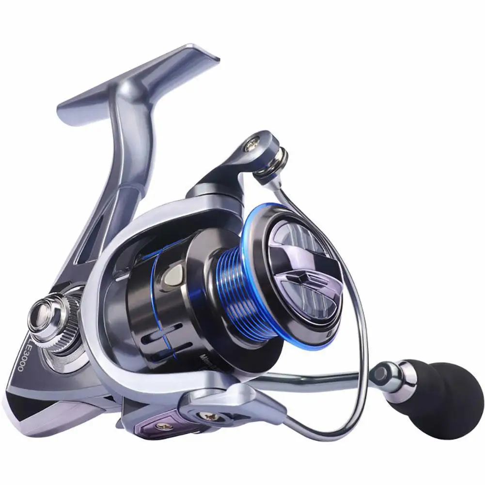 Lightweight Spinning Fishing Reel 12+1bb Bearing 5.2:1 Gear Ratio 15kg Max Drag Suitable For Seawater Freshwater
Lightweight Spinning Fishing Reel 12+1bb Bearing 5.2:1 Gear Ratio 15kg Max Drag Suitable For Seawater Freshwater
