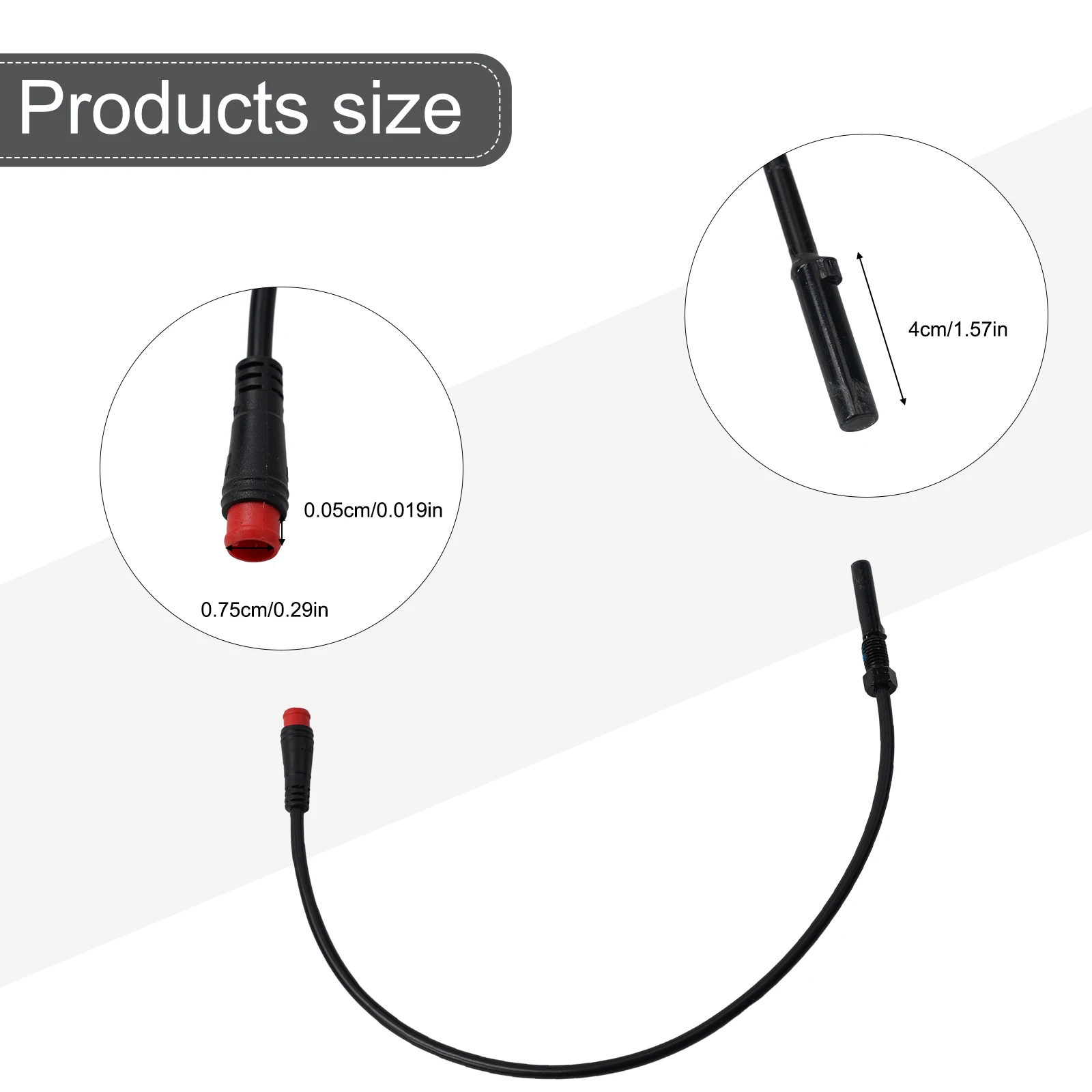Ebike Brake Sensor Brake Sensor Magnetic Optional Plug 30/150cm Length Cable Cycling Accesories Durable For Any Electric Bicycle
Ebike Brake Sensor Brake Sensor Magnetic Optional Plug 30/150cm Length Cable Cycling Accesories Durable For Any Electric Bicycle