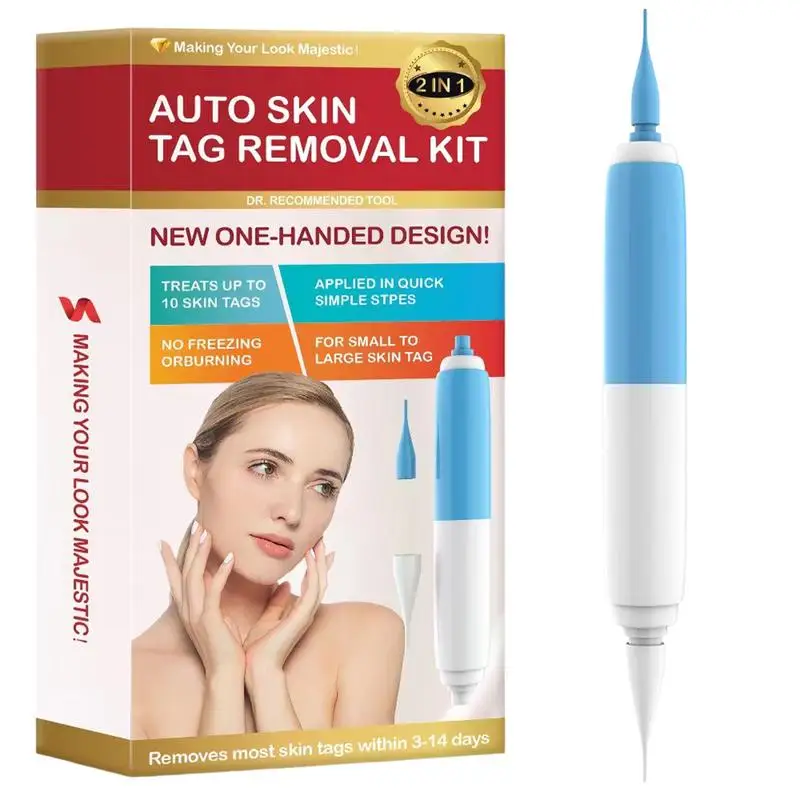 Auto Skin Tag Remover Painless Mole Wart Spot Skin Tags Removal Kit Body Face Neck Skin Tag Killer Cleansing Swabs Home Use
Auto Skin Tag Remover Painless Mole Wart Spot Skin Tags Removal Kit Body Face Neck Skin Tag Killer Cleansing Swabs Home Use
