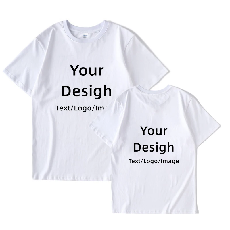 Custom Print Casual Men And Women Couple T-Shirt DIY You Like Photo Or Logo White T-Shirt Fashion Custom Men'S Top T-Shirt
Custom Print Casual Men And Women Couple T-Shirt DIY You Like Photo Or Logo White T-Shirt Fashion Custom Men'S Top T-Shirt