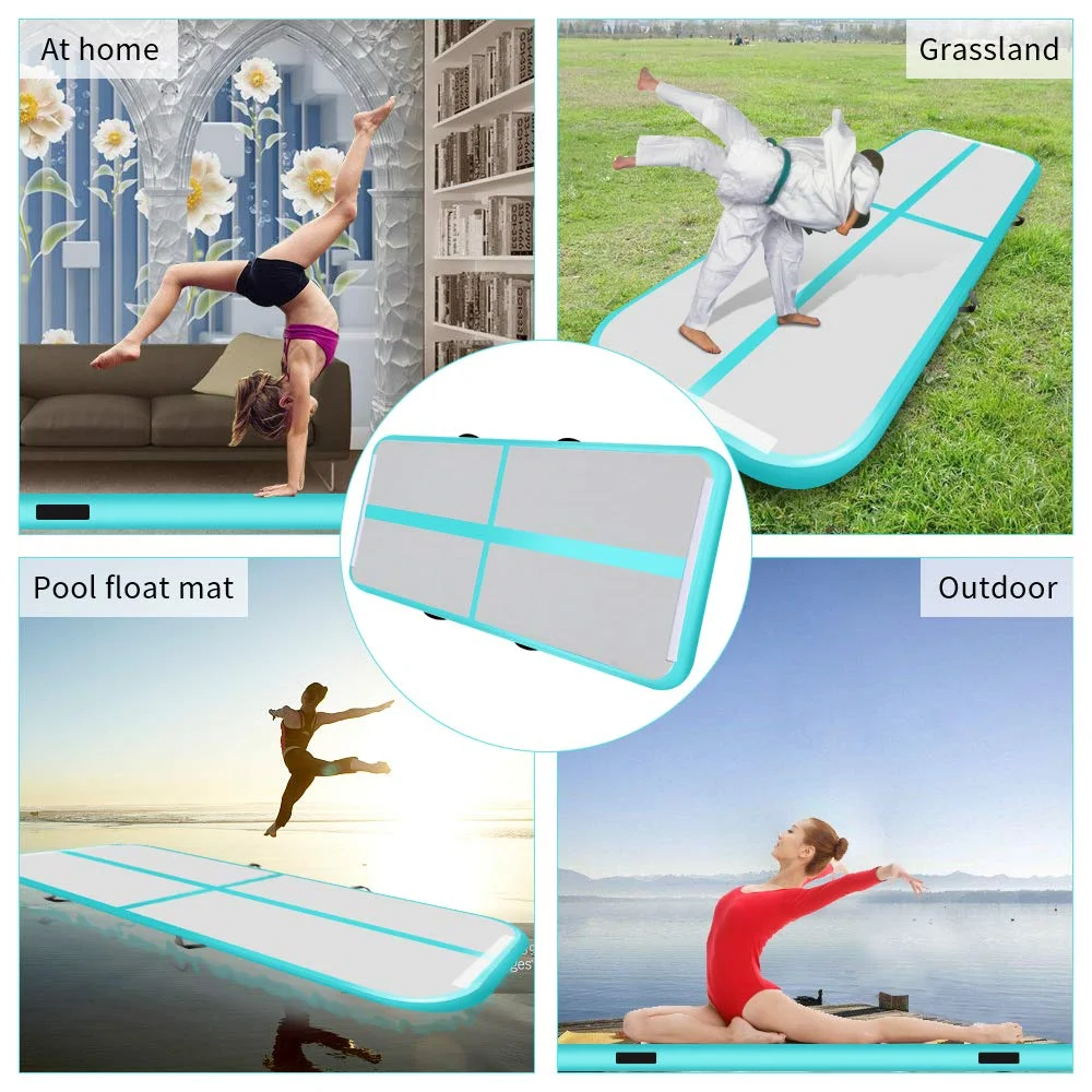 Hot Sale Size Inflatable Airtrack Gymnastics Training Mattress With Pump 3m 4m 5m Air Tumbling Yoga Gym Track Bouncer
Hot Sale Size Inflatable Airtrack Gymnastics Training Mattress With Pump 3m 4m 5m Air Tumbling Yoga Gym Track Bouncer