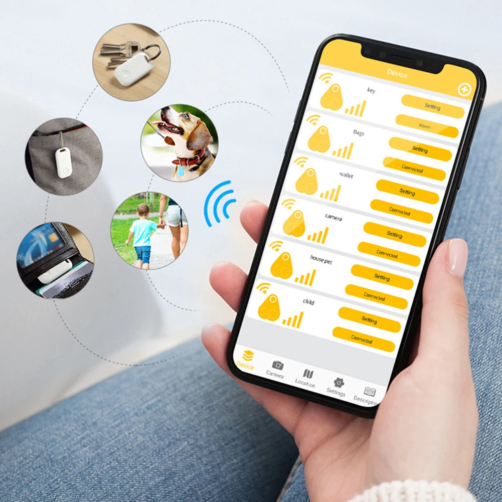 Tracker Anti-lost Wireless Bluetooth-compat Car Child Wallet Key Finder Locator Car Electronics Accessories Trackers
Tracker Anti-lost Wireless Bluetooth-compat Car Child Wallet Key Finder Locator Car Electronics Accessories Trackers