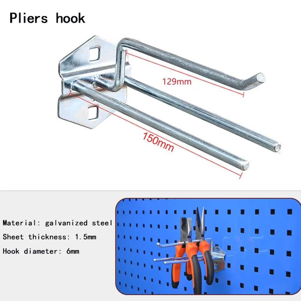 1 Pcs Tools Wall-Mounted Hole Board Hook Hardware Tool Storage Rack Hanger Hook For Household Storage Hook
1 Pcs Tools Wall-Mounted Hole Board Hook Hardware Tool Storage Rack Hanger Hook For Household Storage Hook