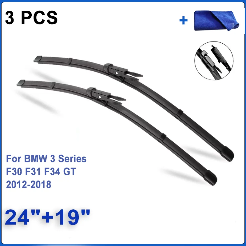 Для BMW 3 серии F30 F31 F34 GT 2012-2018 автомобильные щетки стеклоочистителя щетки лобовое стекло аксессуары омыватель 335i 328i 320d 340i
Для BMW 3 серии F30 F31 F34 GT 2012-2018 автомобильные щетки стеклоочистителя щетки лобовое стекло аксессуары омыватель 335i 328i 320d 340i