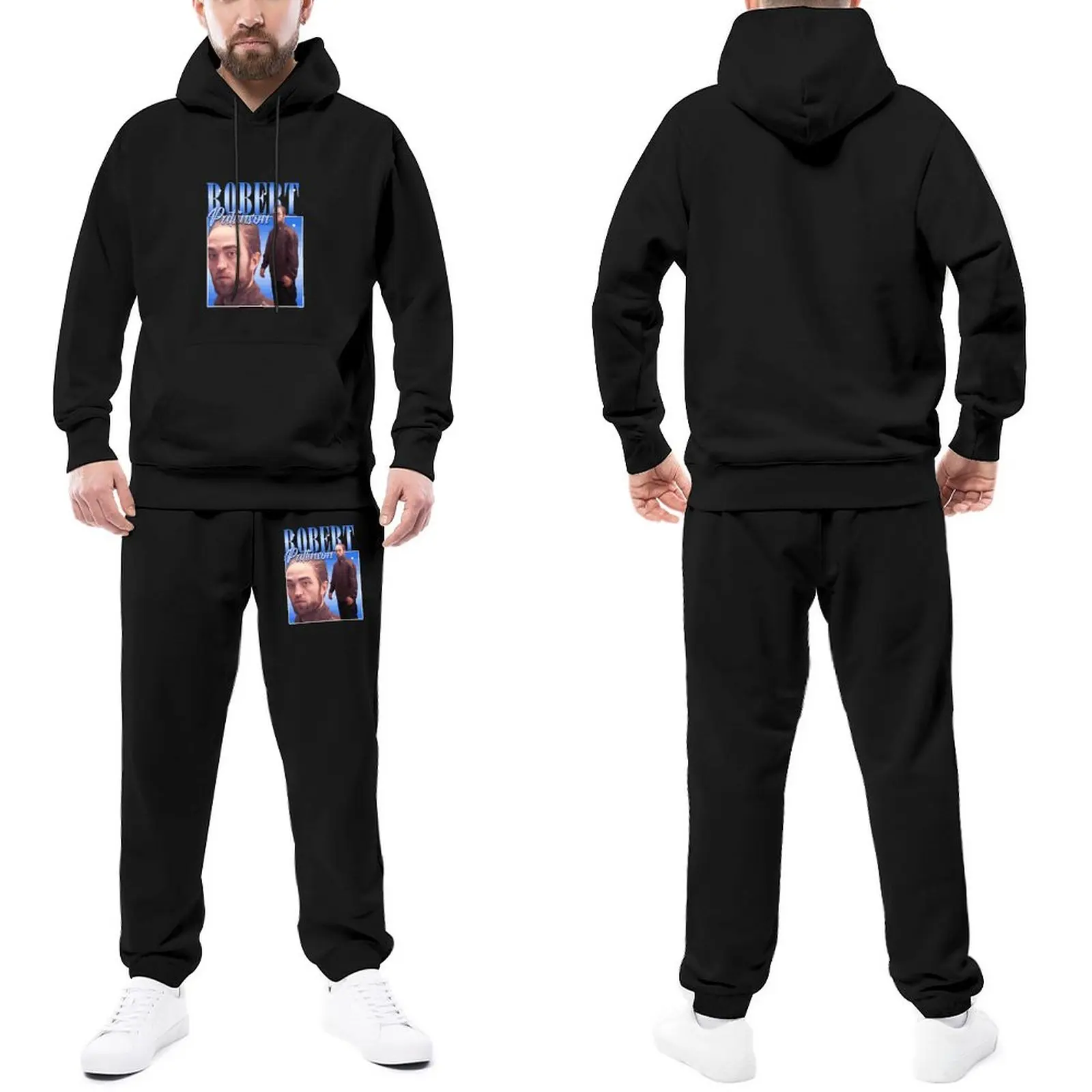 Robert Pattinson Standing Trapstar Tracksuits Actor Jogger Sportswear Unisex Y2K Hooded Suits Spring Casual Sweatsuits Big Size
Robert Pattinson Standing Trapstar Tracksuits Actor Jogger Sportswear Unisex Y2K Hooded Suits Spring Casual Sweatsuits Big Size