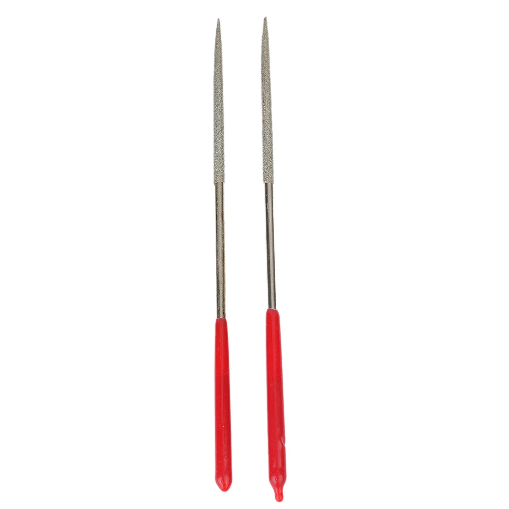 Needle File Diamond Files Industrial 2 Pcs Accessories DIY Parts Silver Tone + Red Tool For Mechanics High Quality
Needle File Diamond Files Industrial 2 Pcs Accessories DIY Parts Silver Tone + Red Tool For Mechanics High Quality