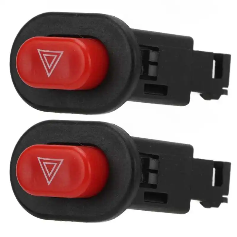 Hazard Light Switch Button Waterproof High Sensitivity Warning Light Switch Button for Motorbike Scooter
Hazard Light Switch Button Waterproof High Sensitivity Warning Light Switch Button for Motorbike Scooter