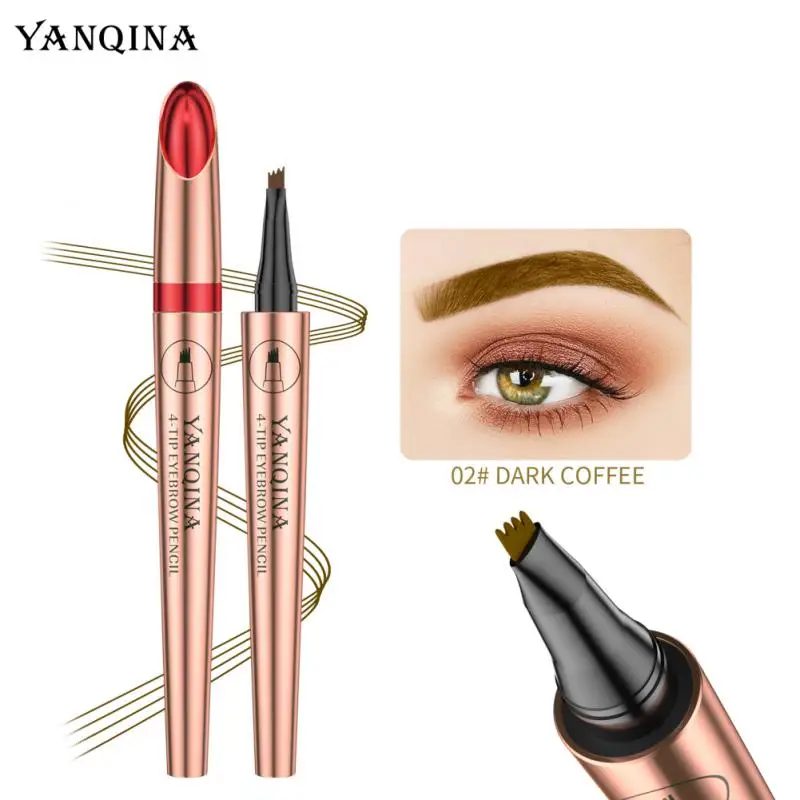 Waterproof Eyebrow Tattoo Pen 4 Points Eyebrow Pen Natural Brow Long Lasting 4 Colors Eyebrow Pencil Beauty Cosmetics
Waterproof Eyebrow Tattoo Pen 4 Points Eyebrow Pen Natural Brow Long Lasting 4 Colors Eyebrow Pencil Beauty Cosmetics