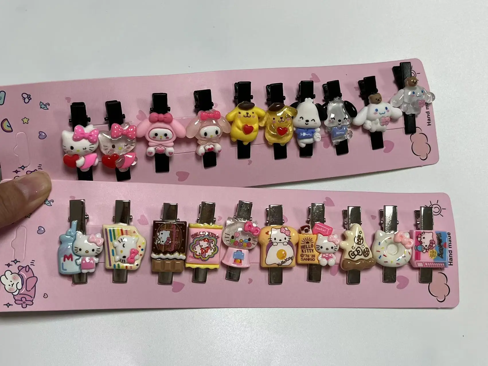 New Girls Cute Sanrio Kitty Cartoon Ice Cream HairClip Kids Lovely Hairpins Headband Barrette Fashion Hair Clip Accessories Set
New Girls Cute Sanrio Kitty Cartoon Ice Cream HairClip Kids Lovely Hairpins Headband Barrette Fashion Hair Clip Accessories Set