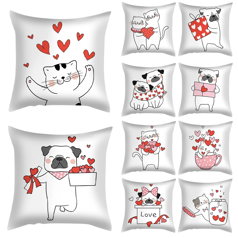 Cartoon Animal Pattern Pillowcase Car Sofa Waist Cushion Case For Home Living Room Bedroom Square Cushion Cover Decor 45x45cm
Cartoon Animal Pattern Pillowcase Car Sofa Waist Cushion Case For Home Living Room Bedroom Square Cushion Cover Decor 45x45cm