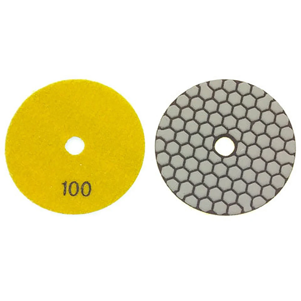 1 Pcs Diamond Polishing Pads Dry 4" 100mm 50-3000 Grit For Granite Marble Stone Sanding Disc Sander Accessories
1 Pcs Diamond Polishing Pads Dry 4" 100mm 50-3000 Grit For Granite Marble Stone Sanding Disc Sander Accessories