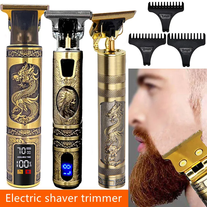T9 Hair Trimmer Barber Hair Clipper Cordless Cutting Machine Beard Trimmer Shaving Machine Wireless Electric Razor Men Shaver
T9 Hair Trimmer Barber Hair Clipper Cordless Cutting Machine Beard Trimmer Shaving Machine Wireless Electric Razor Men Shaver